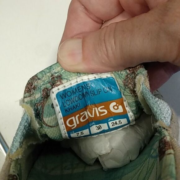 Gravis Lowdown Slip-ons, women's 7.5 - Picture 5 of 7